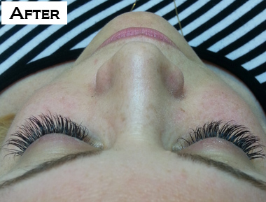 Eyelashes Extension After